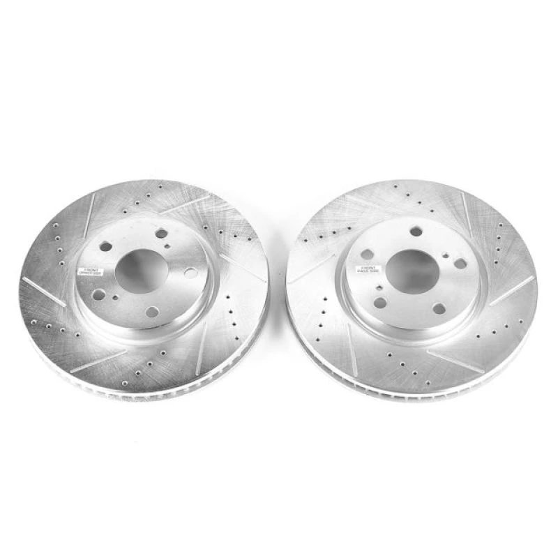 powerstop_JBR1147XPR-6794535aa79ae Power Stop 2006 Lexus GS300 Front Evolution Drilled & Slotted Rotors - Pair