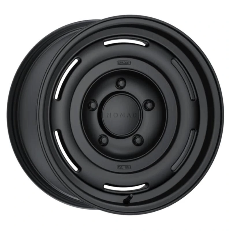 Nomad N504SB Field 17x8.5in / 5x127 BP / 0mm Offset / 106.1mm Bore - Satin Black Wheel