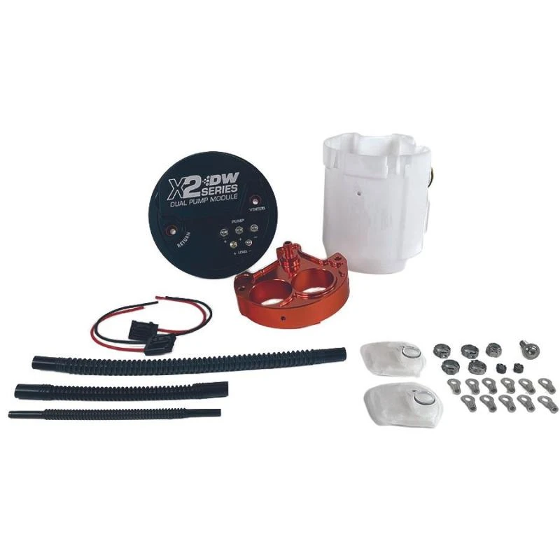 DeatschWerks X2 Serie Kraftstoffpumpenmodul für 08-21 Subaru WRX/STI