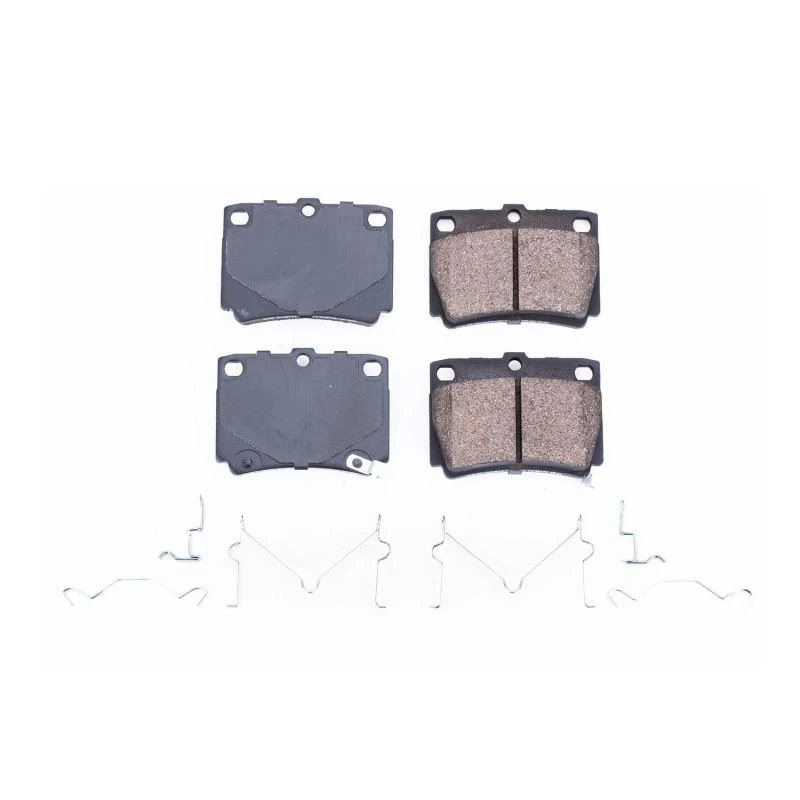 Power Stop Rear Z17 Evolution Ceramic Brake Pads w/Hardware for 97-04 Mitsubishi Montero Sport