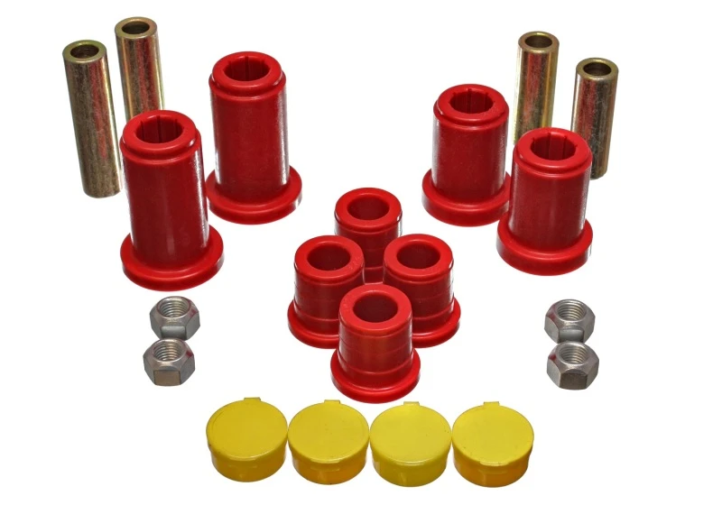 energy-suspension_3.3180R-67932d51421d0 Energy Suspension 98-99 Tahoe/Yukon/Denali / 98-95 K5 Blazer 4WD Rote Front End C/A Buchsen-Set