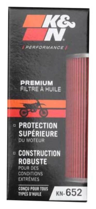 K&N 1.313in OD x 3.438in H Oil Filter
