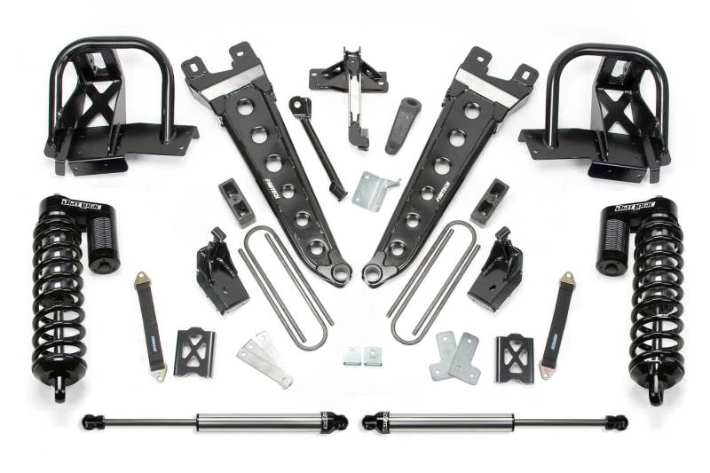 Fabtech 05-07 Ford F250 4WD ohne Werksoverlast 6-Zoll-Rad-Arm-System mit DLSS 4.0 C/O& RR DLSS