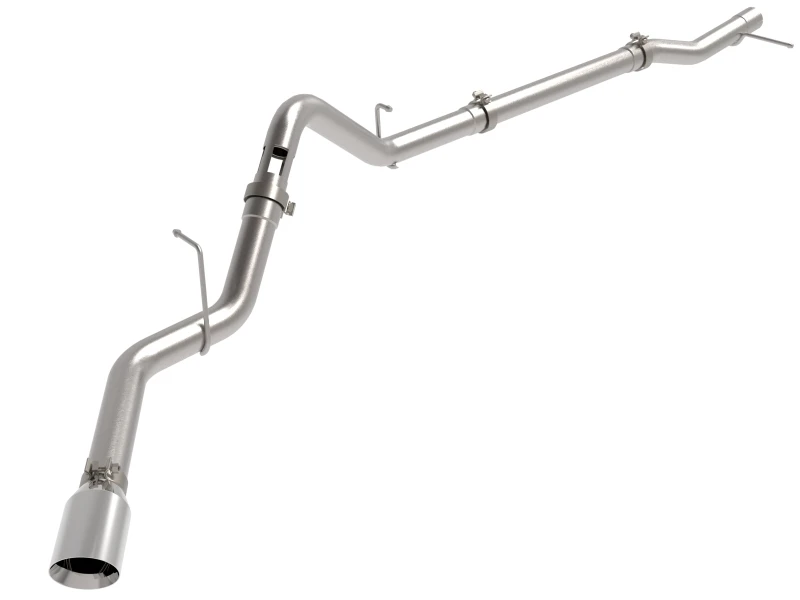 aFe 23-24 GM Trucks L6 Großbohr-HD 3 IN 409 Edelstahl DPF-Back Abgasanlage mit polierter Spitze