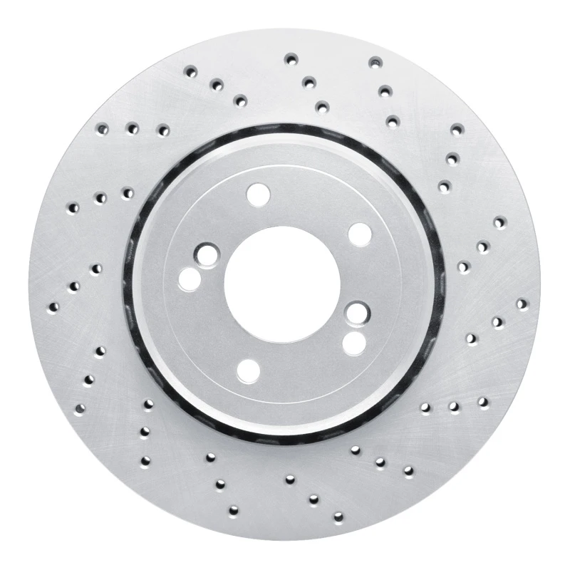 DFC 08-13 BMW M3 Right Rear Drilled GeoSPEC Coated Rotor