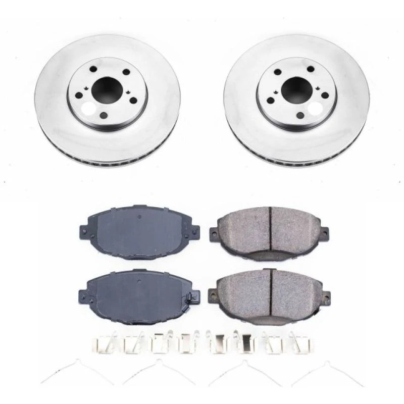 powerstop_CRK1073-6794554306e0f Power Stop 99-00 Lexus SC300 Front Z17 Evolution Geomet Coated Brake Kit