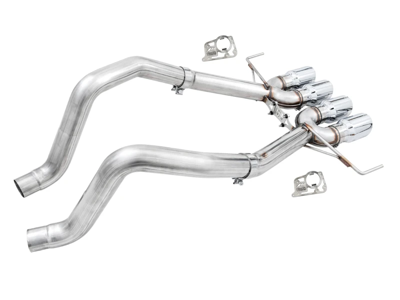 AWE Tuning 14-19 Chevy Corvette C7 Z06/ZR1 (ohne AFM) Track Edition Axle-Back Exhaust mit Chromspitzen