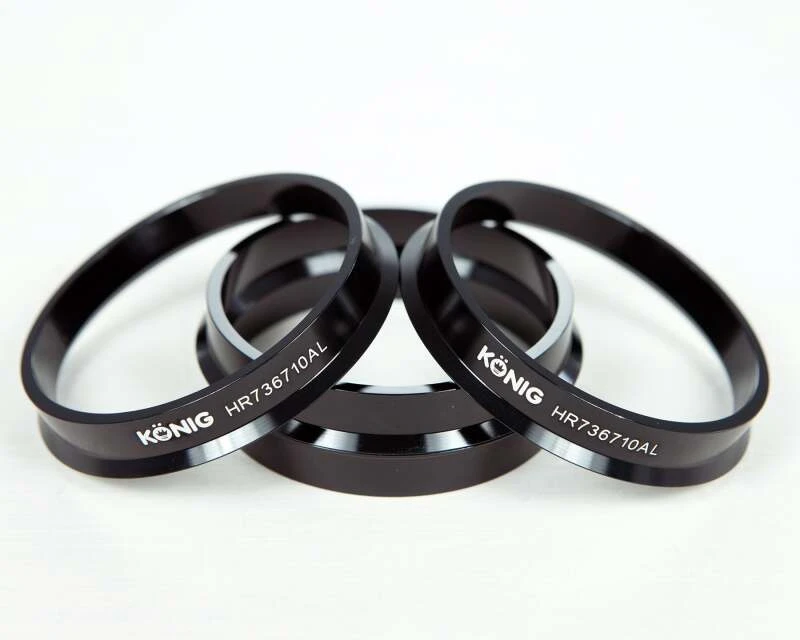 Konig Hub Ring - Aluminum Set (4pcs) - 73.1mm O.D. / 67.1mm I.D.
