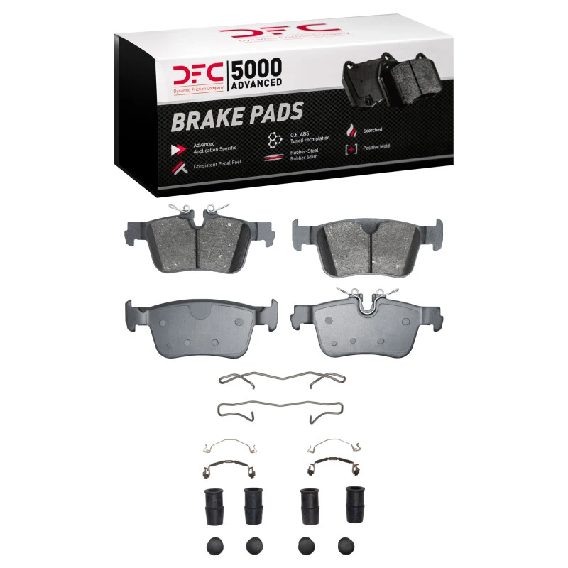 DFC 21-25 Volvo XC60/S60 Rear 5000 Advanced Ceramic Brake Pads and Hardware Kit