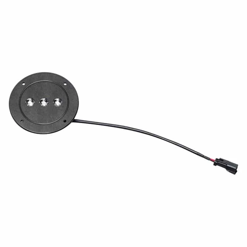 Putco Luminix Hochleistungs-LED - 5 Zoll Runde Einbau - 3 LED - 1200LM - 3,5x0,75x4,5 Zoll