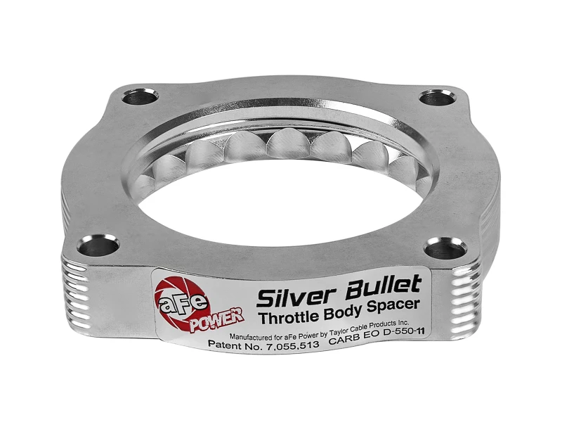 aFe Silver Bullet Drosselklappen-Abstandshalter TBS BMW 335i (N54) 07-11 135i/535i 08-10 L6-3.0L (tt)