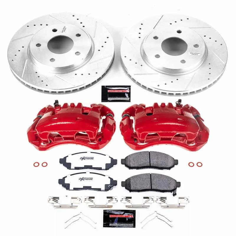 powerstop_KC6492-36-67945b5e1bf15 Power Stop 15-17 Chevrolet City Express Front Z36 Truck & Tow Brake Kit w/Calipers