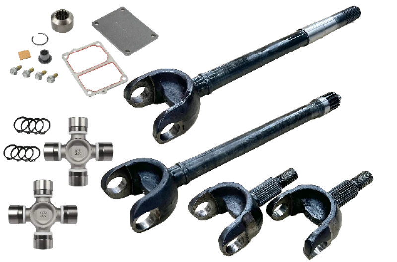 Revolution Gear & Axle Chromoly Discovery Series Front Axle Kit for 2018+ Jeep Wrangler JL & JT
