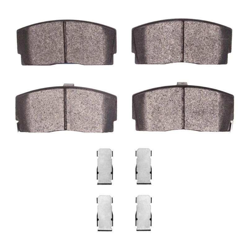 DFC 88-92 Daihatsu Charade Front 5000 Advanced Semi Metallic Brake Pads and Hardware Kit