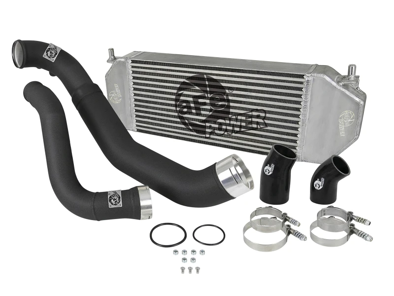 aFe BladeRunner GT Serie Intercooler mit Rohren Schwarz 18-19 Ford F-150 V6-3.0L (td)