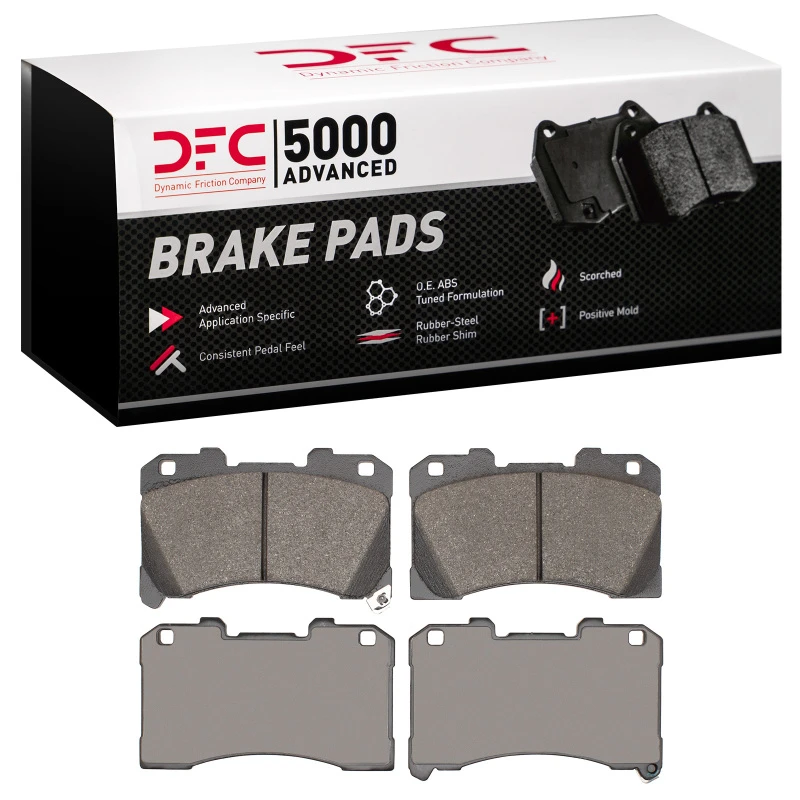 DFC 22-25 Toyota GR Yaris (Mexico) Front 5000 Advanced Low Metallic Brake Pads
