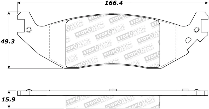 StopTech Street Brake Pads