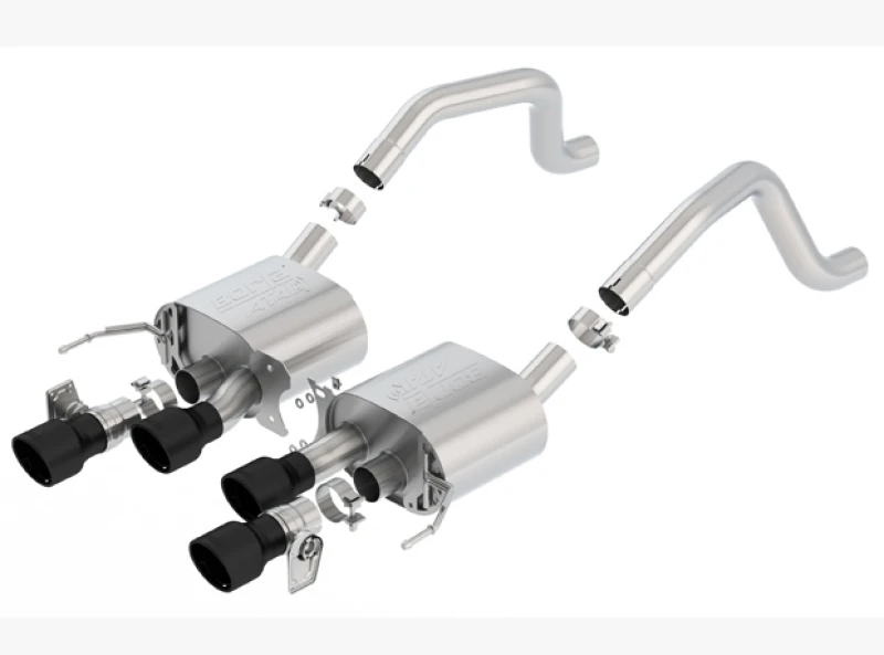 borla_11903CB-679306123675c Borla 2015+ Chevy Corvette C7 Z06 6.2L Axle Back ATAK Exhaust Black Quad Tips w/o AFM w/ NPP