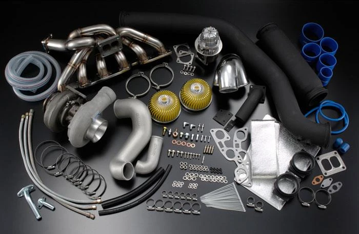 GReddy 89-94 Nissan Skyline GT-R Large Single GReddy/MHI T78 33D 80MM Dia Air Flow Turbo Upgrade Kit