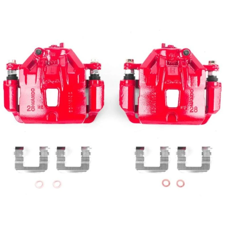 powerstop_S3096-67944c3d3ceb0 Power Stop 10-11 Hyundai Azera Front Red Calipers w/Brackets - Pair