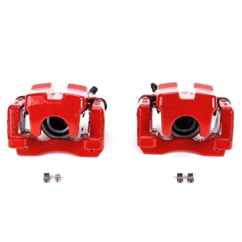 powerstop_S3130-679459a93aeee Power Stop 07-12 Lexus ES350 Rear Red Calipers w/Brackets - Pair