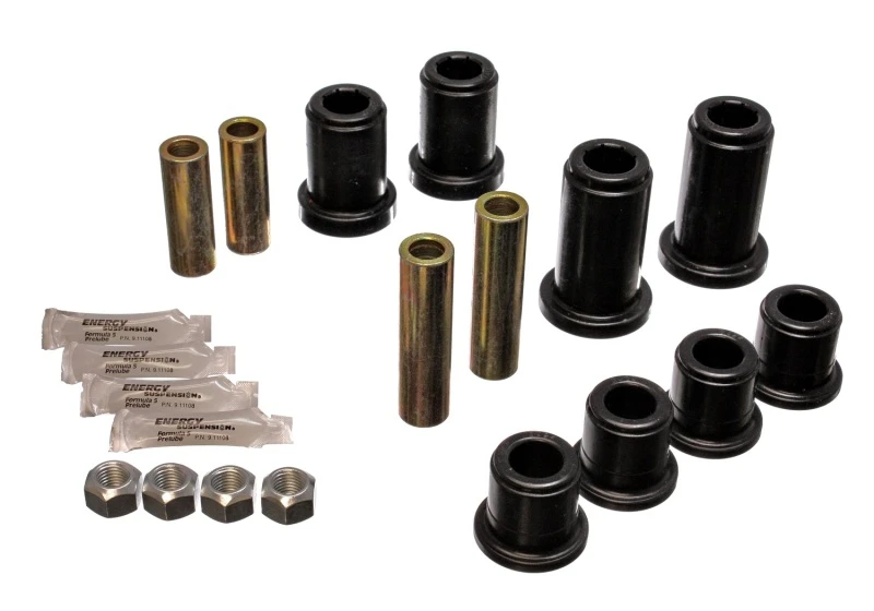 Energy Suspension 01-06 GM Silverado C2500 HD 2WD/K2500 HD 4WD Blk Vorderachse Steuerarmbuchsen-Set