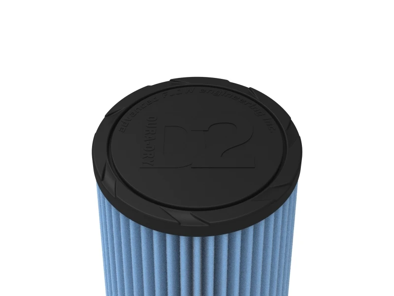 aFe POWER Universal Clamp-On Air Filter w/ D2 Dura-Dry Media - 3-1/2in F x 6in B x 4-3/4in T x 9in H