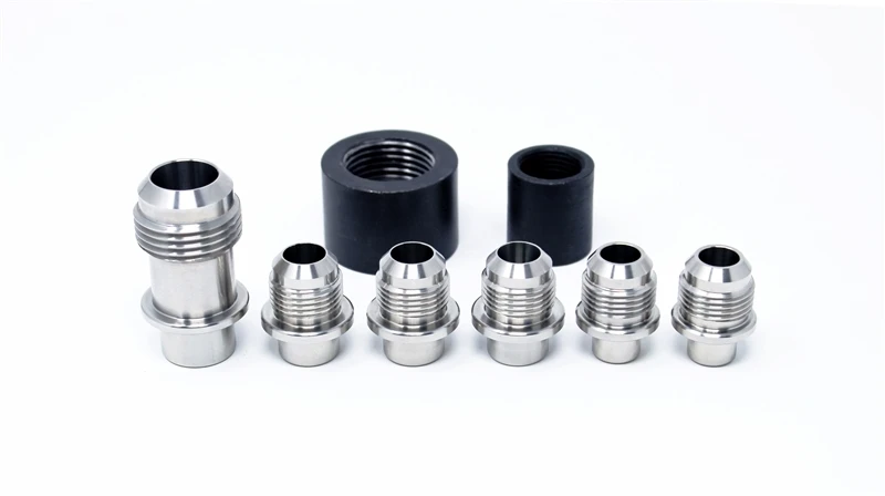 Torque Solution AN Engine/Valve Cover Breather Fittings for Subaru EJ25 Engines