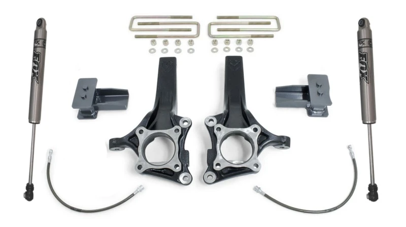 MaxTrac 15-18 Ford F-150 2WD 4.5in/2in MaxPro Elite Spindle Lift Kit w/FOX Shocks