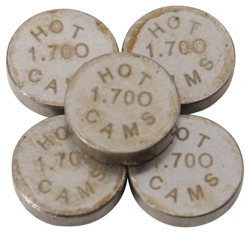 Hot Cams 1,70 mm Ventilshim Kit für 2008–2013 Yamaha WR 250 R Dual Sport 250 cc