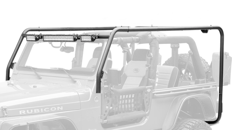 Body Armor 4x4 Dachträger Querstreben für 07-18 Jeep Wrangler JK 4-Türer