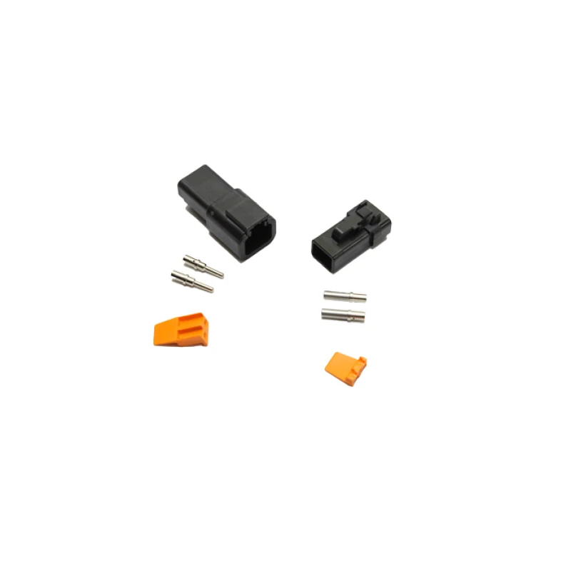 Snow 2-Pin-DTP-Deutsch-Steckverbinder-Set (10AWG-14AWG)