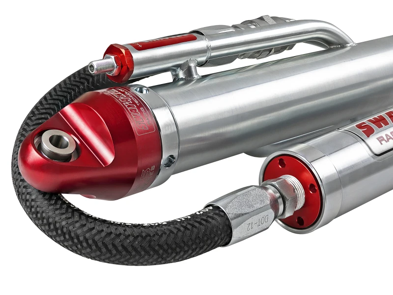 aFe Sway-A-Way 2.5 Bypass Shock 3-Tube w/ Remote Reservoir Left Side 16in Stroke