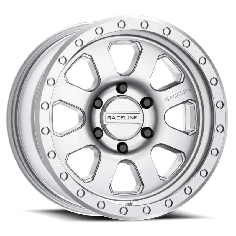 Raceline 959MC Avenger 2.0 17x8.5in / 6X139.7 BP / 0mm Offset / 106.1mm Bore - Machined CC