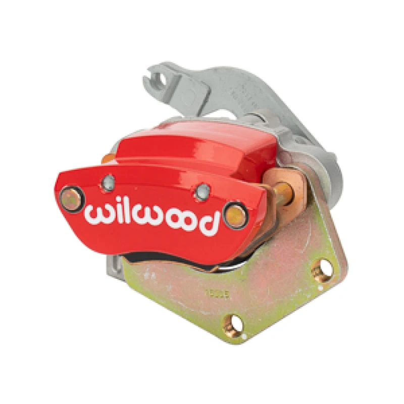 Wilwood Caliper-MC4 Mechanical-R/H - Red w/Logo 2.00in Piston.81in Disc