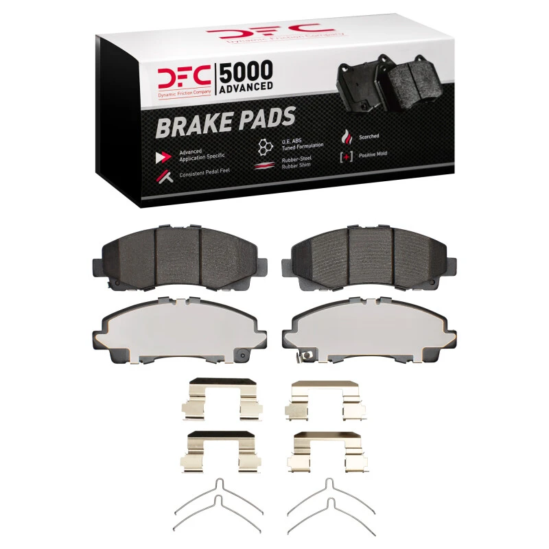 DFC 06-20 Acura TLX Front 5000 Advanced Ceramic Brake Pads and Hardware Kit