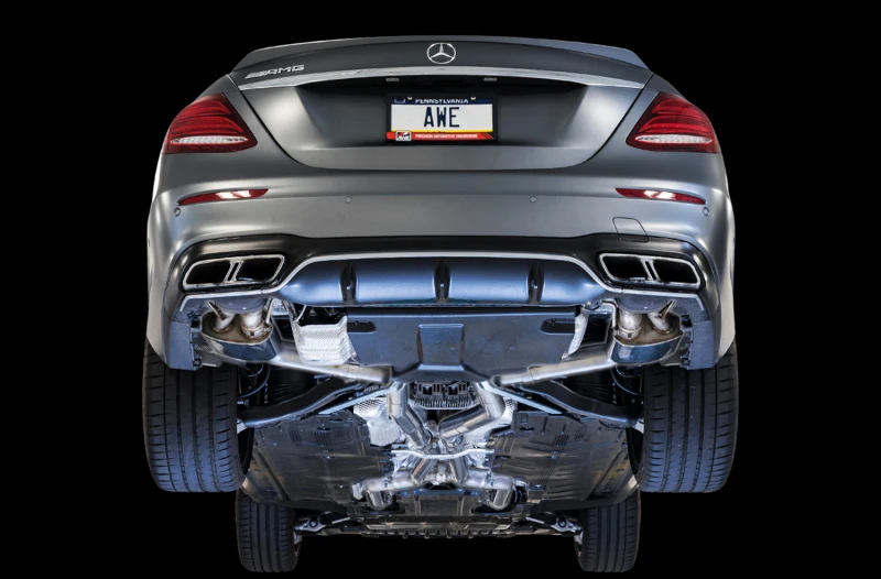AWE Tuning Mercedes-Benz W213 AMG E63/S Limousine/Kombi SwitchPath Auspuffsystem - für Non-DPE Fahrzeuge