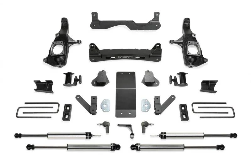 Fabtech 11-19 GM 2500HD 2WD/4WD 4 Zoll Basic-System mit Dlss-Stoßdämpfern