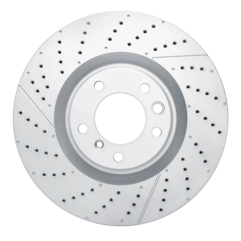 DFC 13-18 Mercedes-Benz G63 AMG Front Drilled GeoSPEC Coated Rotor and Slotted