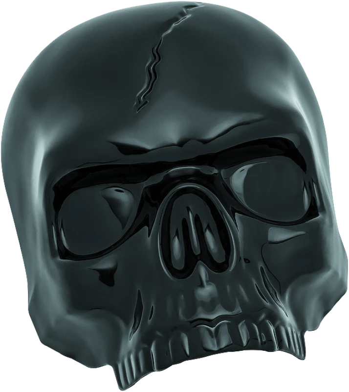 Kuryakyn Skull Horn Cover Black
