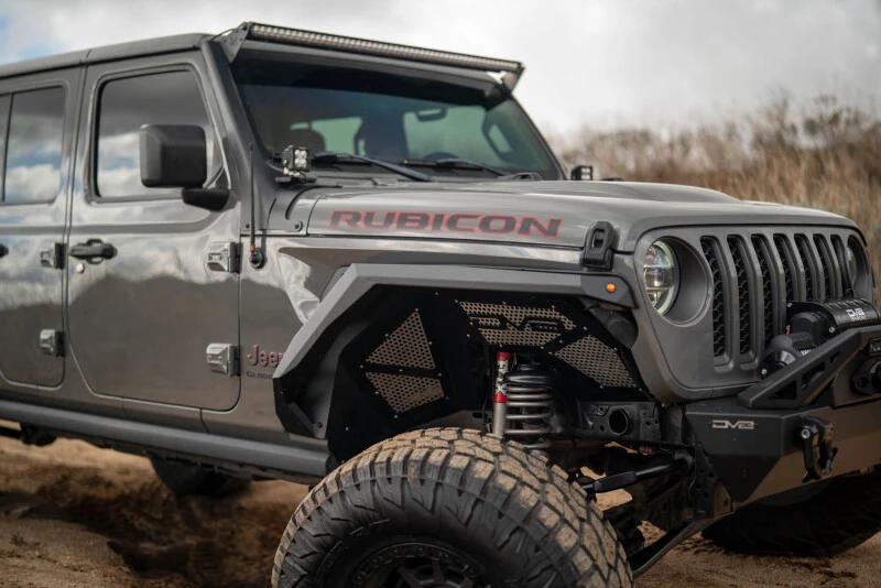 DV8 Offroad Armor Fender Flares für 2020–2025 Jeep Gladiator JT