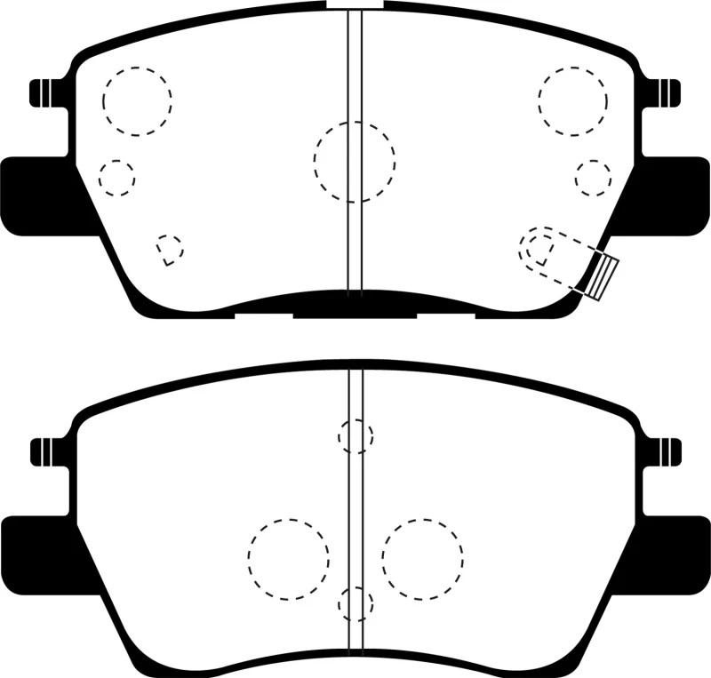 ebc_DP23052-67931ff4ce3c9 EBC 2016+ Chevrolet Cruze 1.4L Turbo (10.9in Front Rotor) Ultimax2 Front Brake Pads