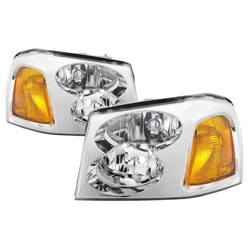 spyder_9042669-6794b49ee41a4 xTune 02-09 GMC Envoy OEM Style Headlights - Chrome (HD-JH-GEN02-AM-C)