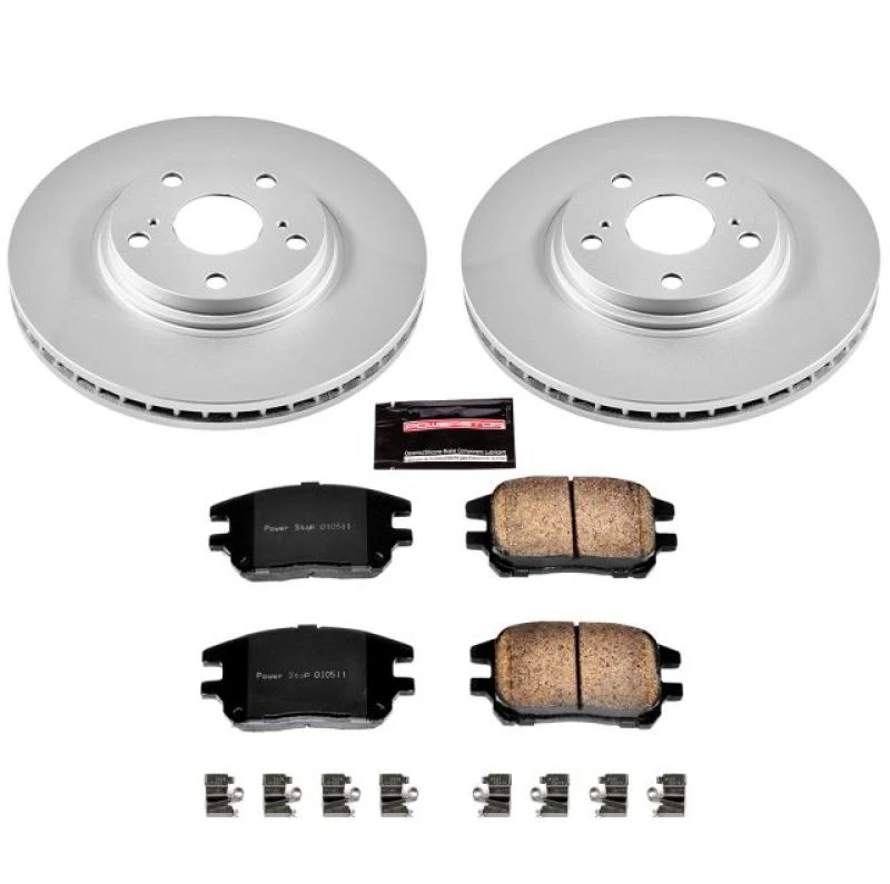 powerstop_CRK1146-679452866958c Power Stop 02-03 Lexus RX300 Front Z17 Evolution Geomet Coated Brake Kit