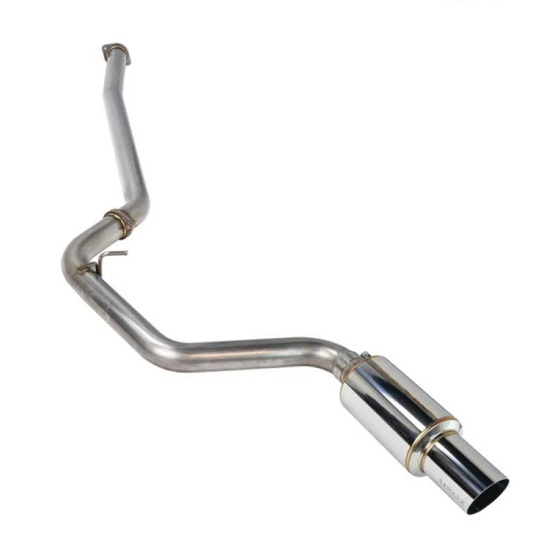 Remark R1 Spec Single-Exit Cat-Back Exhaust für 08-14 Subaru WRX / STI Hatch