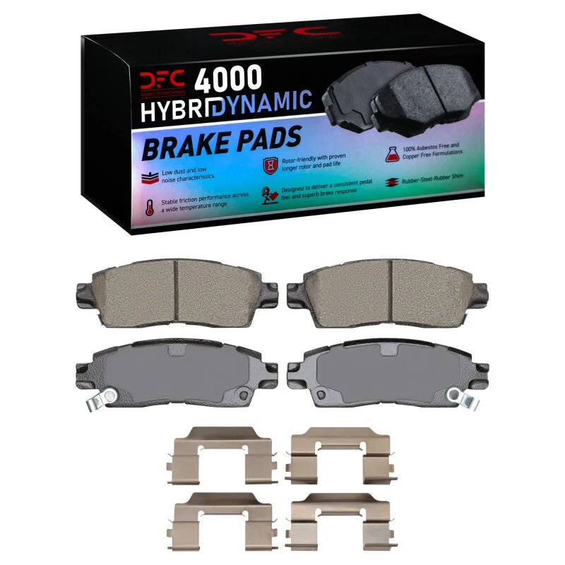 DFC 02-19 Buick Rainier Rear 4000 HybriDynamic Brake Pads and Hardware Kit