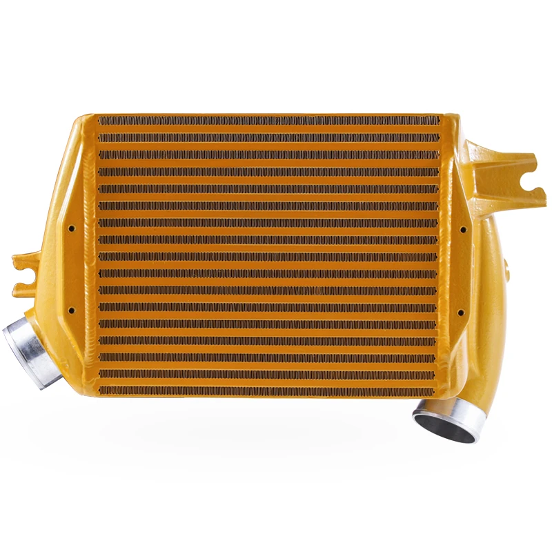 Mishimoto Street Performance Top-Mount Intercooler Kit - Gold (Deutsch) für 2015+ Subaru WRX