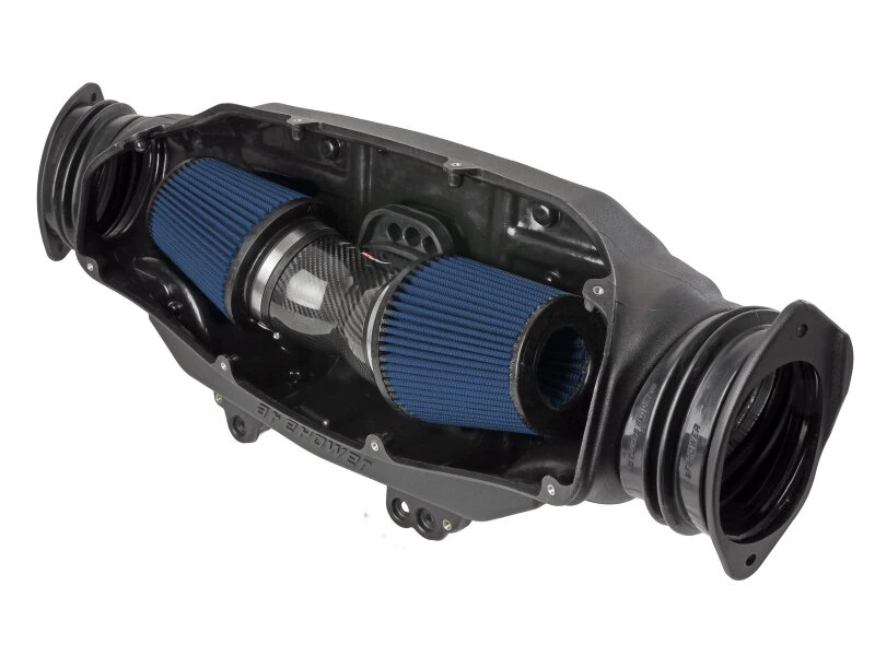 aFe Black Series Carbon Fiber Pro 5R Luftansaugsystem 2020 Chevrolet Corvette C8 V8 6.2L