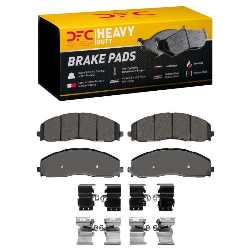 DFC 23-25 Ford F-350 Super Duty 2WD Front Heavy Duty Pads and Hardware Kit