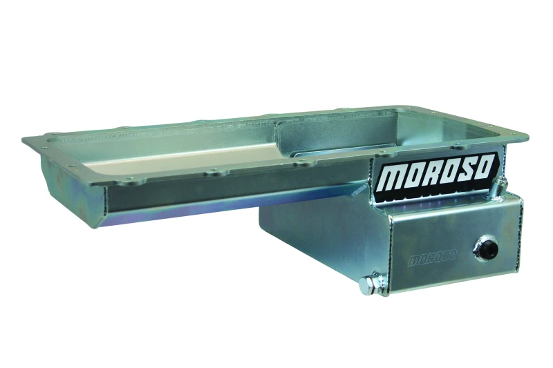 Moroso Ford 5.0 Coyote (w/Front Sump) Road Race Baffled Wet Sump 7qt 6.25in Steel Ölwanne